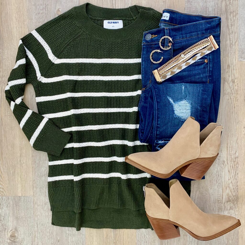 Old Navy striped sweater