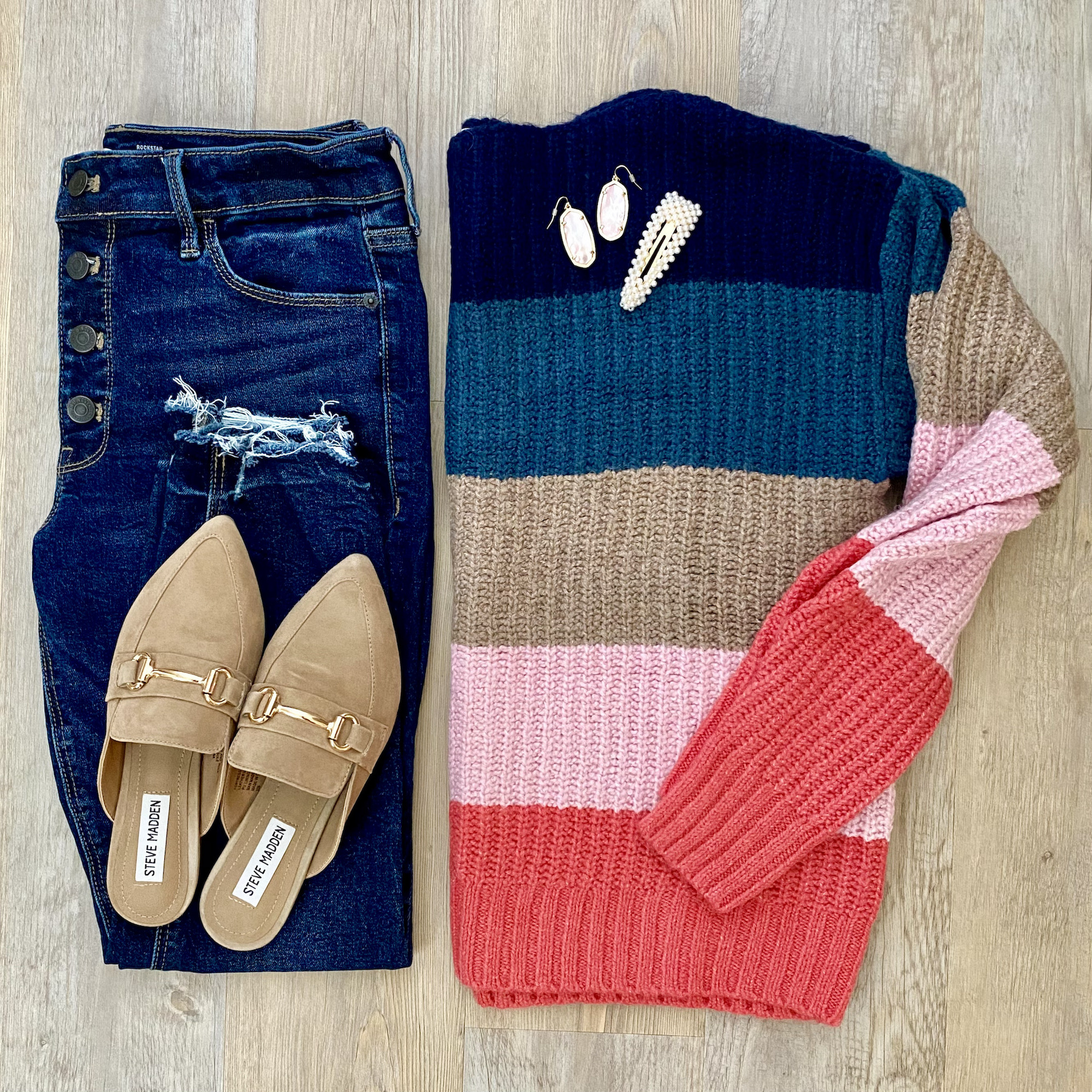 Old Navy colorblock sweater