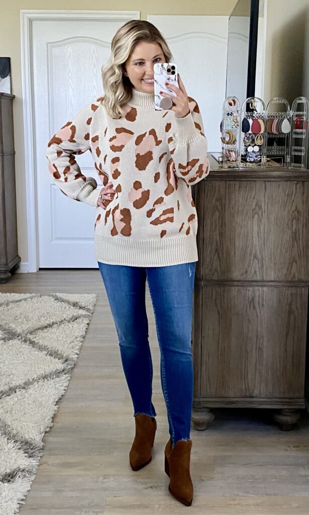 Amazon leopard sweater