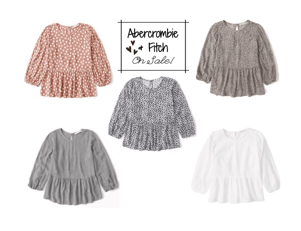 Abercrombie & Fitch trapeze blouse