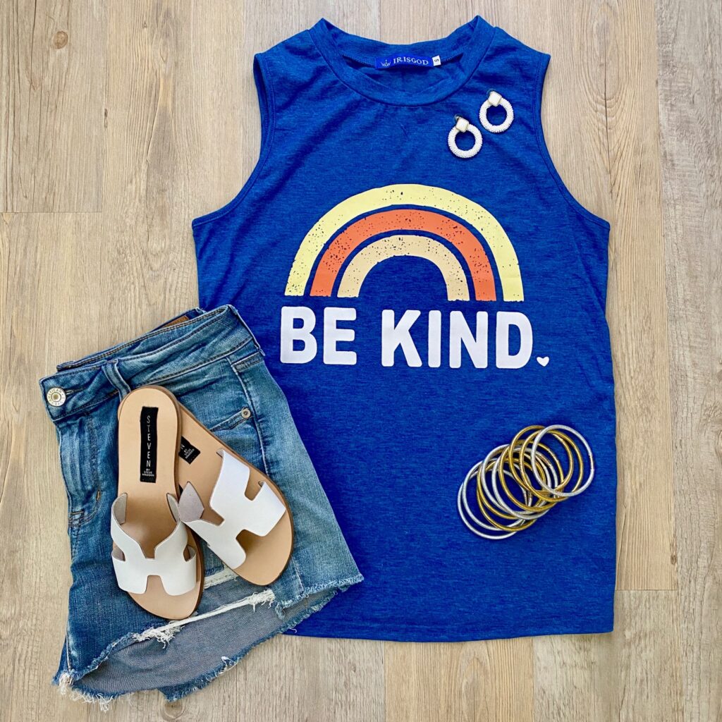 Amazon Be Kind tank top