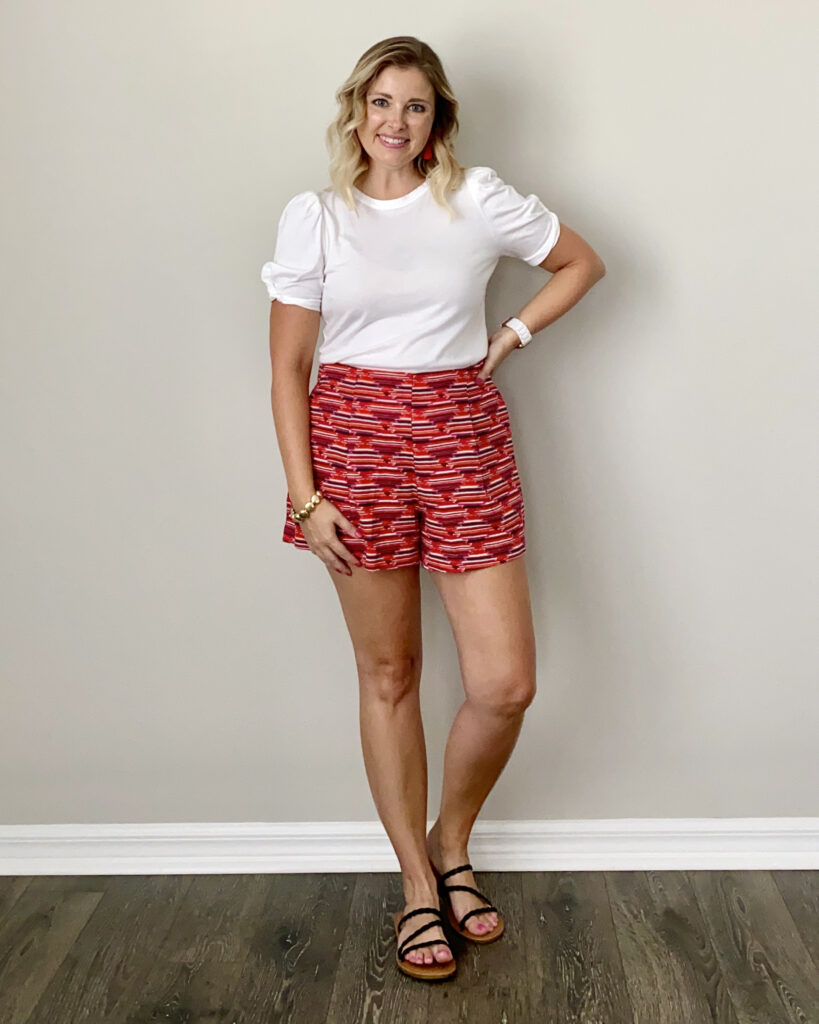 LOFT Ikat Pull On Shorts