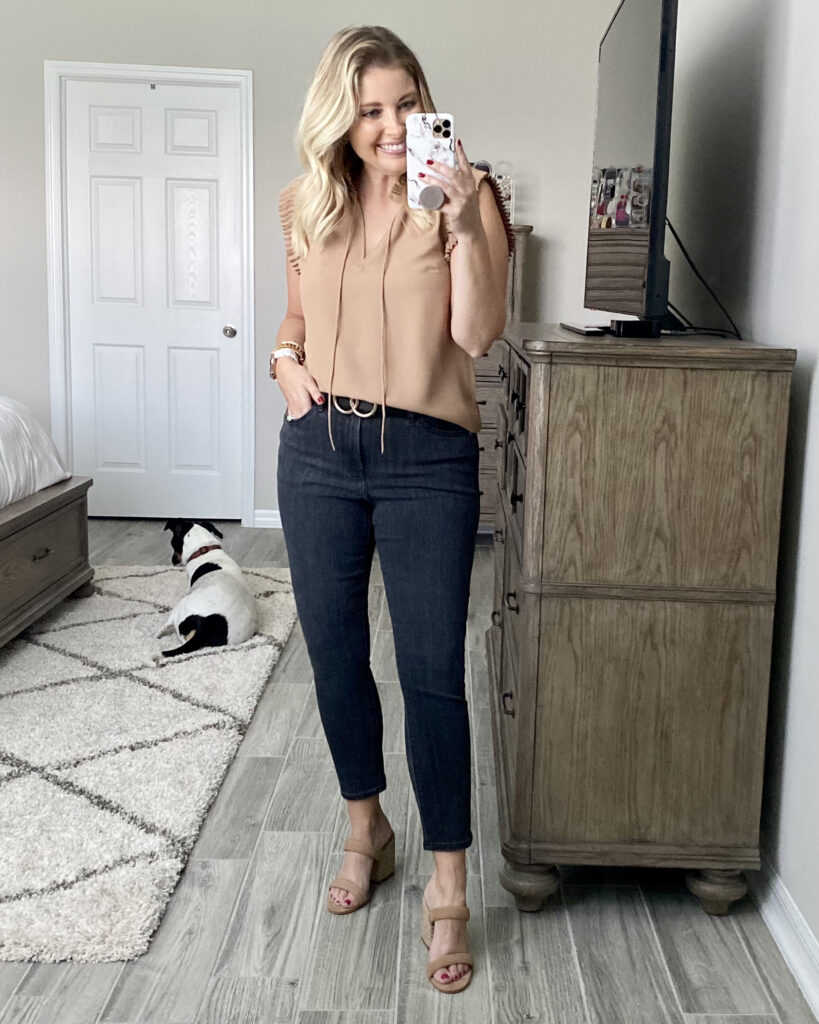 Express top, Express FlexX jeans