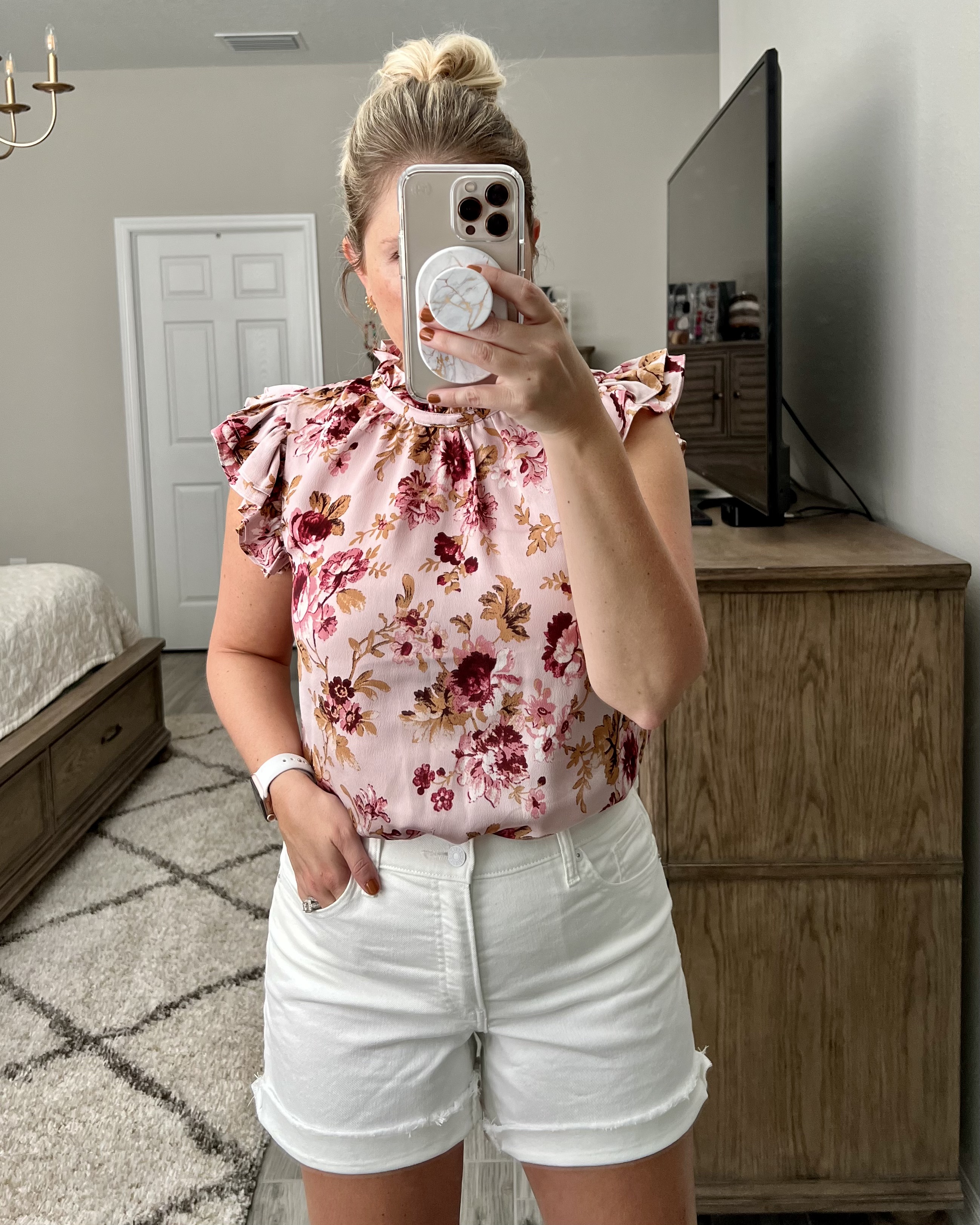 Express floral top