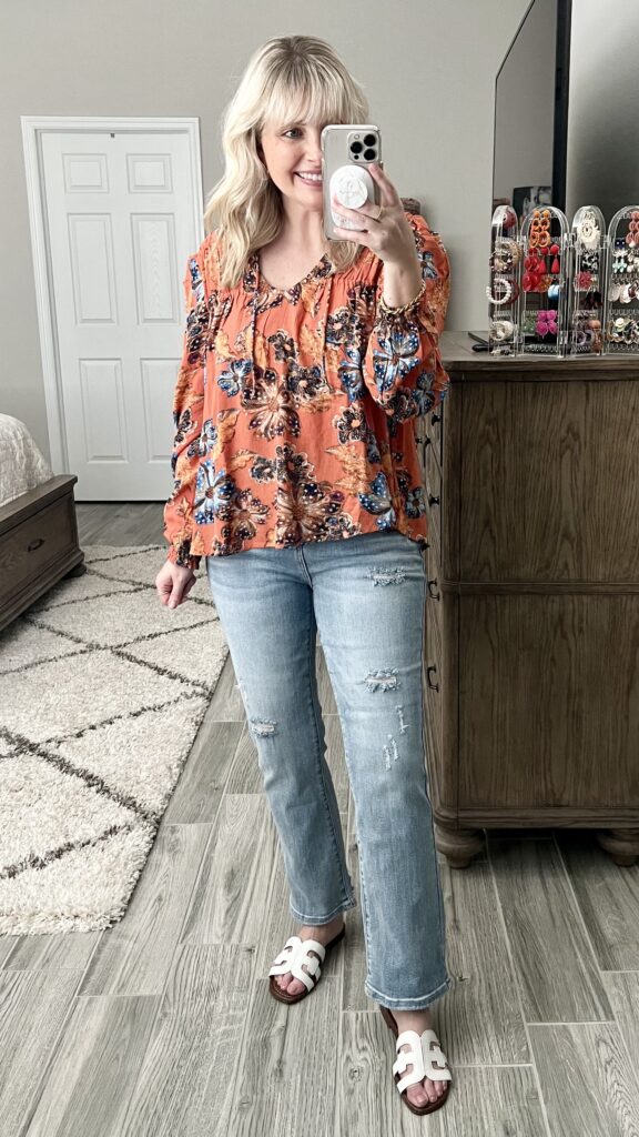 Old Navy floral top