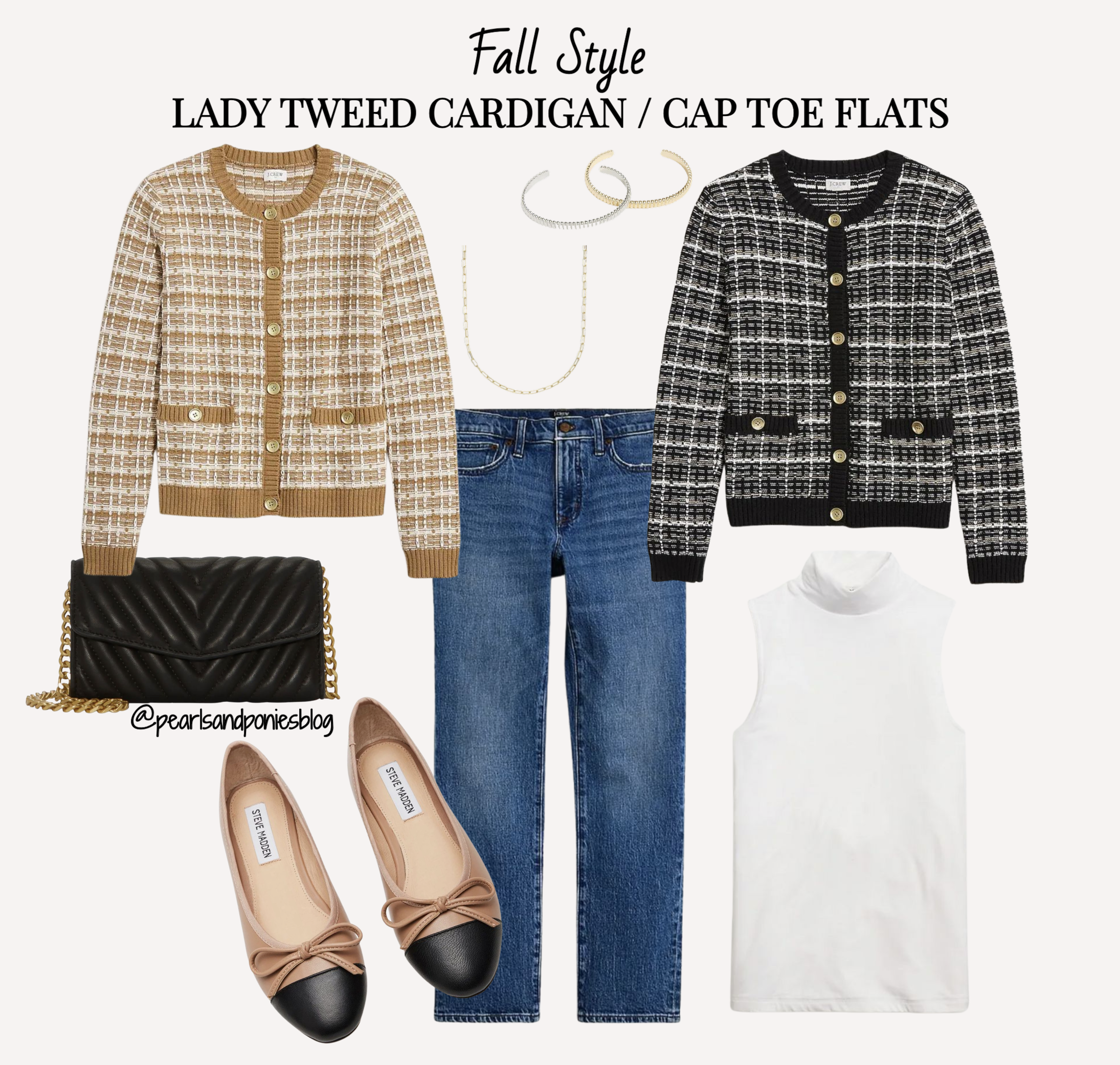 J. Crew tweed jacket, tweed jacket Chanel inspired outfit, how to